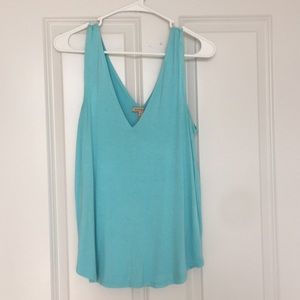 Anthropologie blue tank